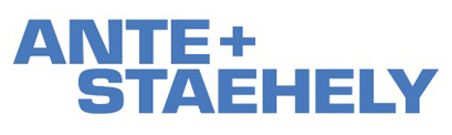 Logo - Stand gebaut im Auftrag für: ANTE+STAEHELY GmbH - Agentur für Messe und Event