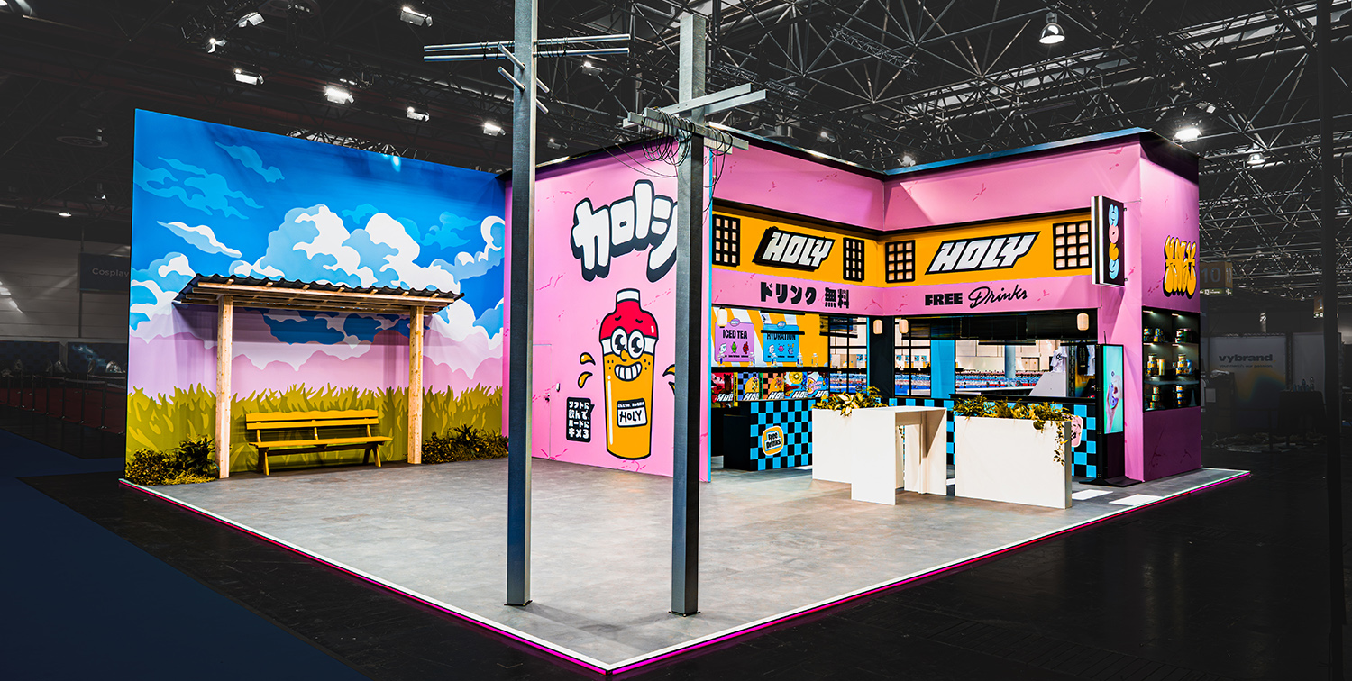 HOLY Messestand auf der DoKomi 2026 von rocDesign