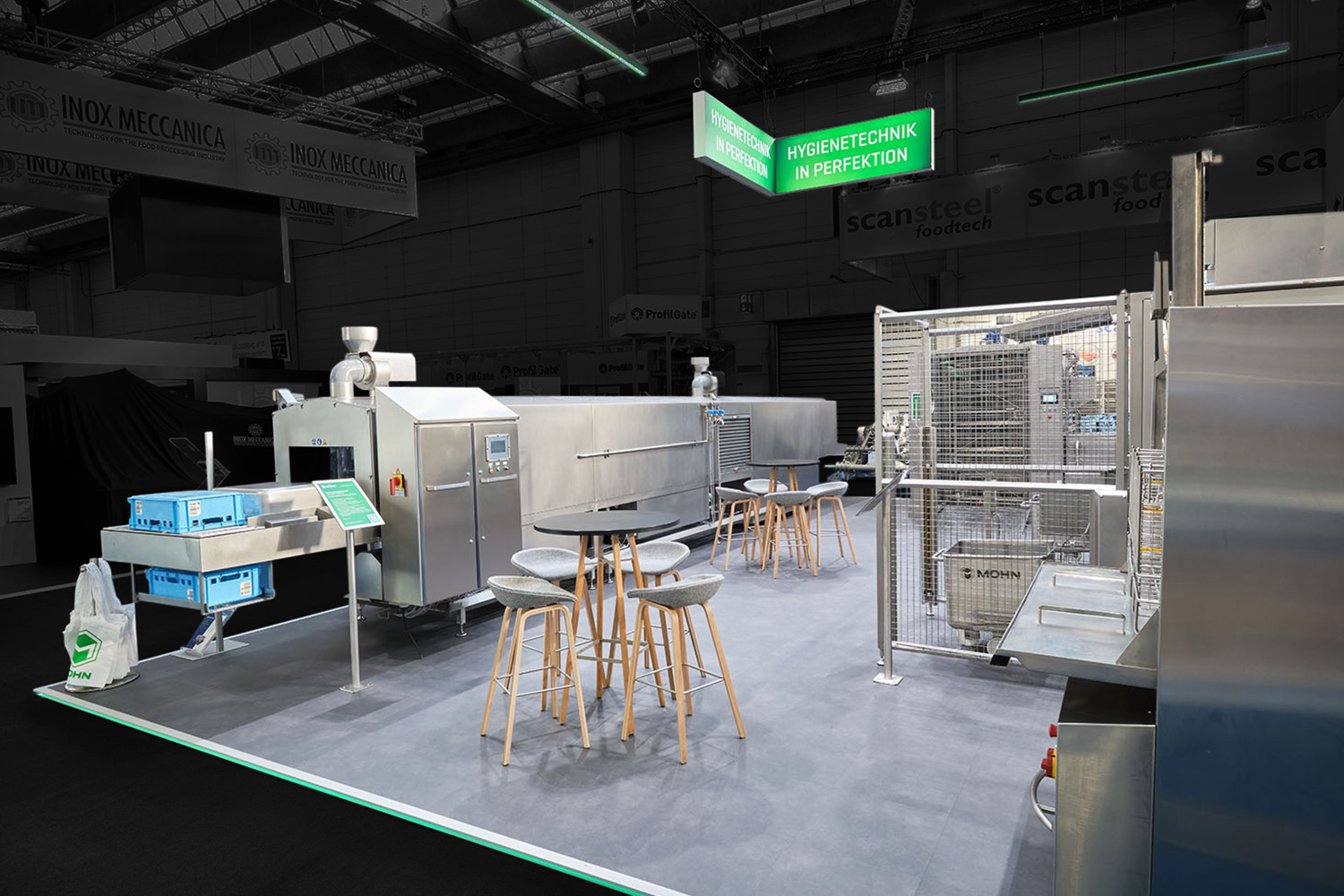 rocDesign Messestand - Mohn auf der IFFA 2025 in Frankfurt