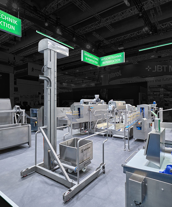 rocDesign Messestand - Mohn auf der IFFA 2025 in Frankfurt