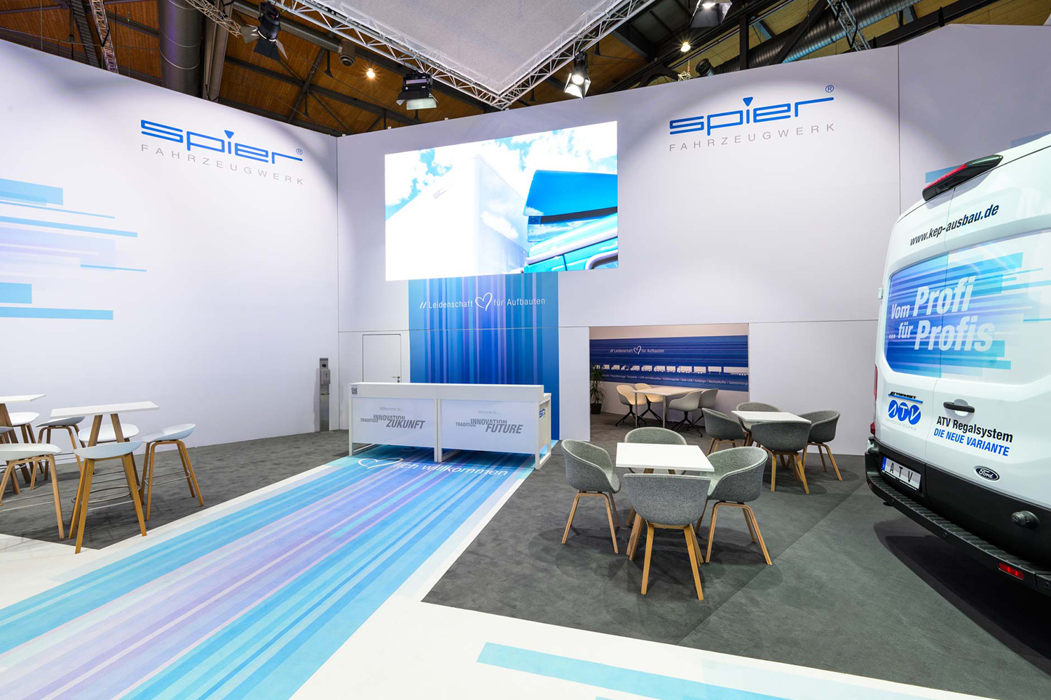 rocDesign - Bild von SPIER Messestand