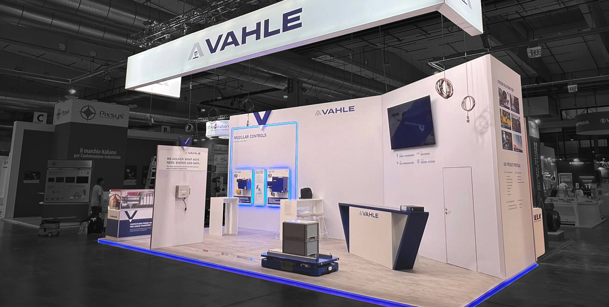 rocDesign - Bild von VAHLE Messestand