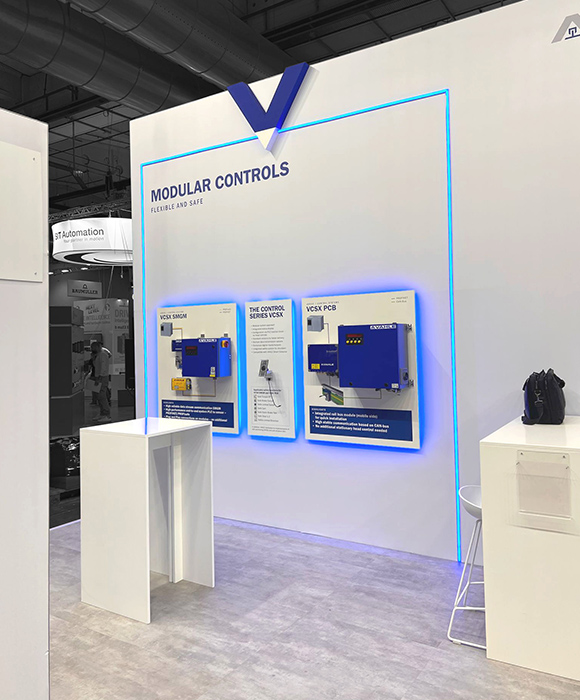 rocDesign - Bild von VAHLE Messestand